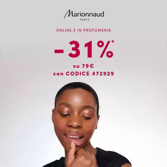 Volantino Marionnaud a Genova | Online e in profumeria | 2025-10-21T00:00:00.000Z - 2025-10-31T00:00:00.000Z