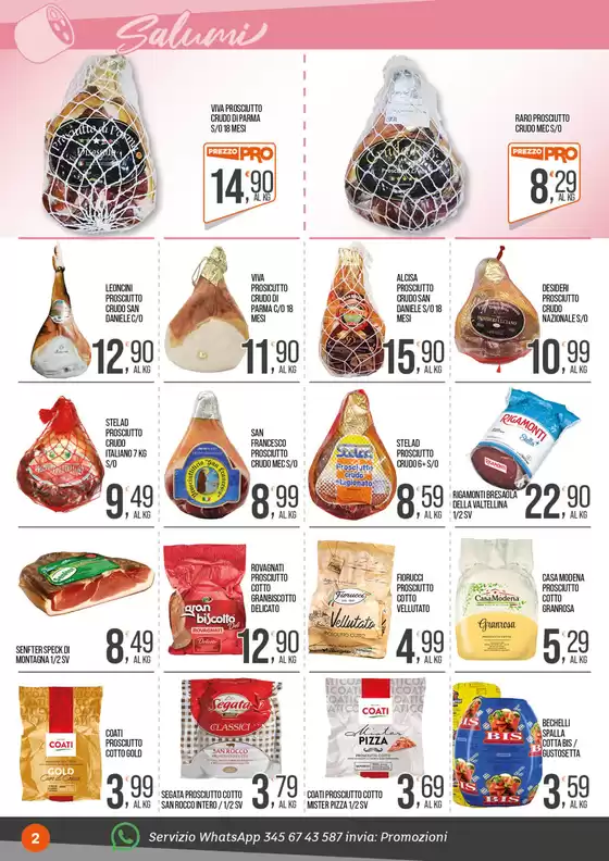 Offerte valide dal 20 Ottobre al 2 Novembre 2025