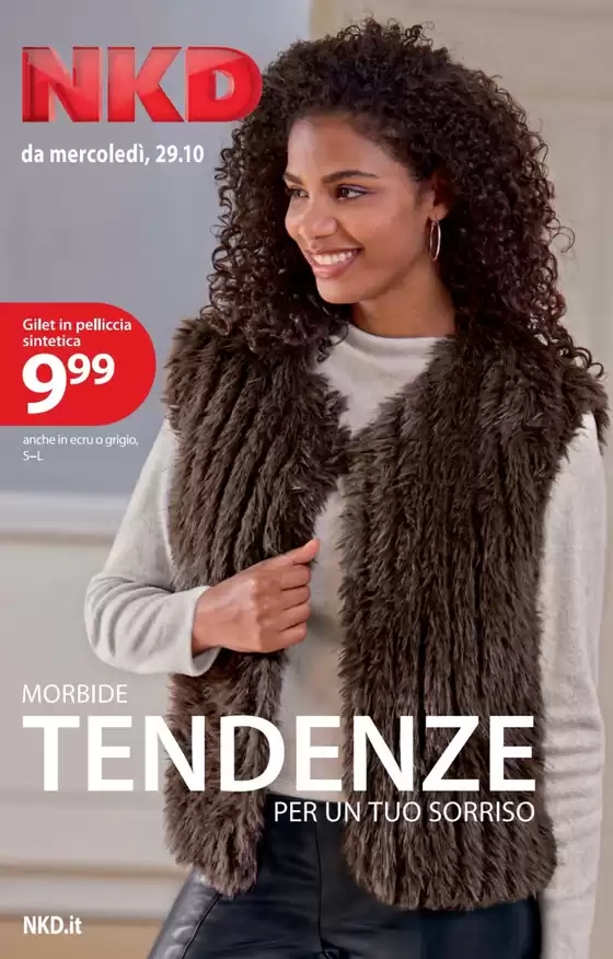 Volantino NKD a Padova | Morbide tendenze per un tuo sorriso | 2025-10-21T00:00:00.000Z - 2025-10-29T00:00:00.000Z
