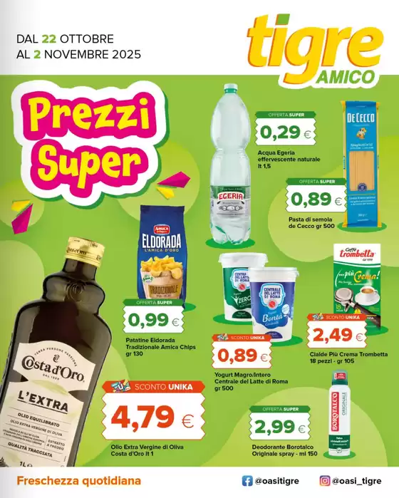 Volantino Tigre a Liscate | Prezzi super | 2025-10-22T00:00:00.000Z - 2025-11-02T00:00:00.000Z