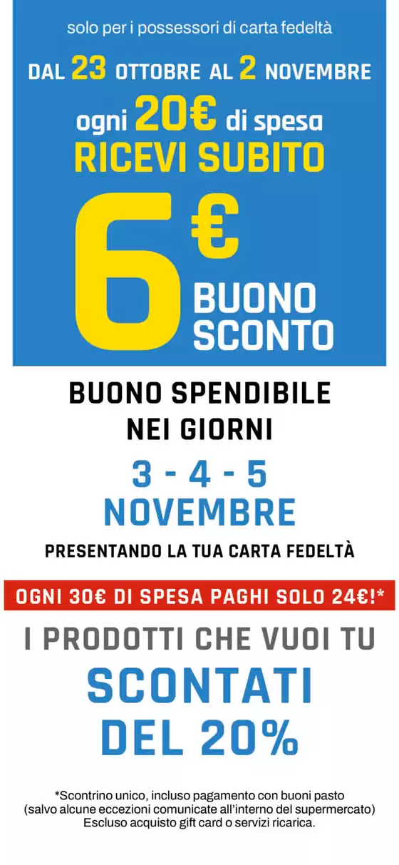 TANTI PRODOTTI SCONTATI DEL 20% E OLTRE!