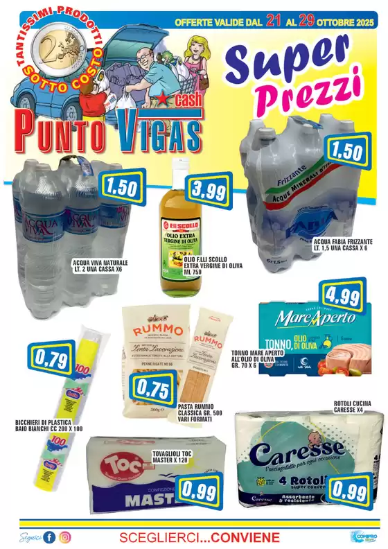 Volantino Punto Vigas | Super prezzi | 2025-10-21T00:00:00.000Z - 2025-10-29T00:00:00.000Z