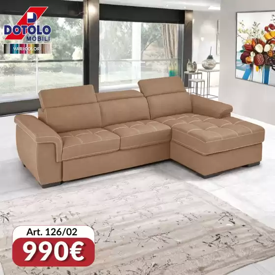 Volantino Dotolo Mobili a Fossano | Offerte | 2025-10-21T00:00:00.000Z - 2025-10-31T00:00:00.000Z