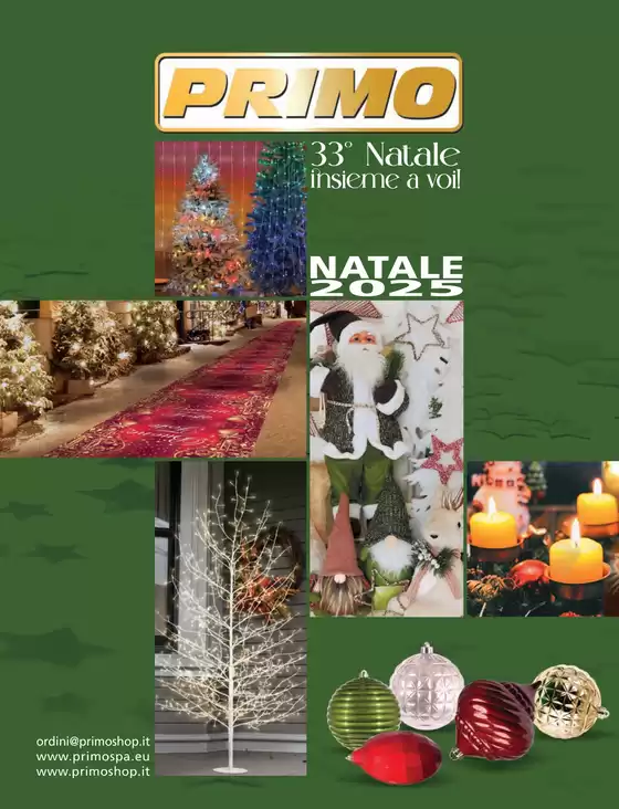 Volantino Primo Shop a Fossano | Natale 2025 | 2025-10-21T00:00:00.000Z - 2025-12-31T00:00:00.000Z