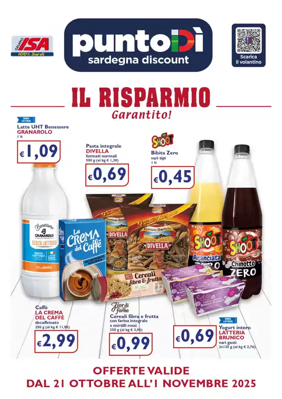 Volantino PuntoDì a Biancavilla | Il risparmio garantito! | 2025-10-21T00:00:00.000Z - 2025-11-01T00:00:00.000Z