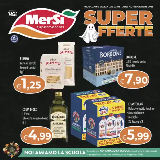 Volantino Mersì | Super offerte | 2025-10-22T00:00:00.000Z - 2025-11-04T00:00:00.000Z