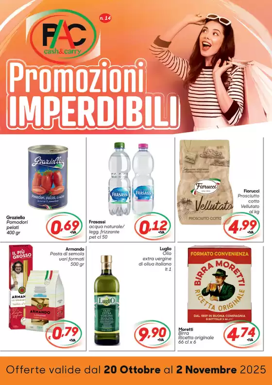 Volantino Pac Cash&Carry | Promozioni imperdibili | 2025-10-21T00:00:00.000Z - 2025-11-02T00:00:00.000Z