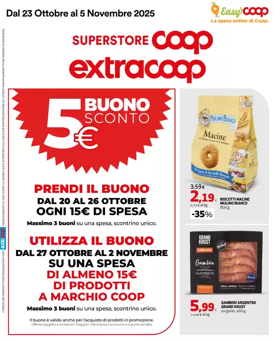 Dal 23 Ottobre al 5 Novembre 2025