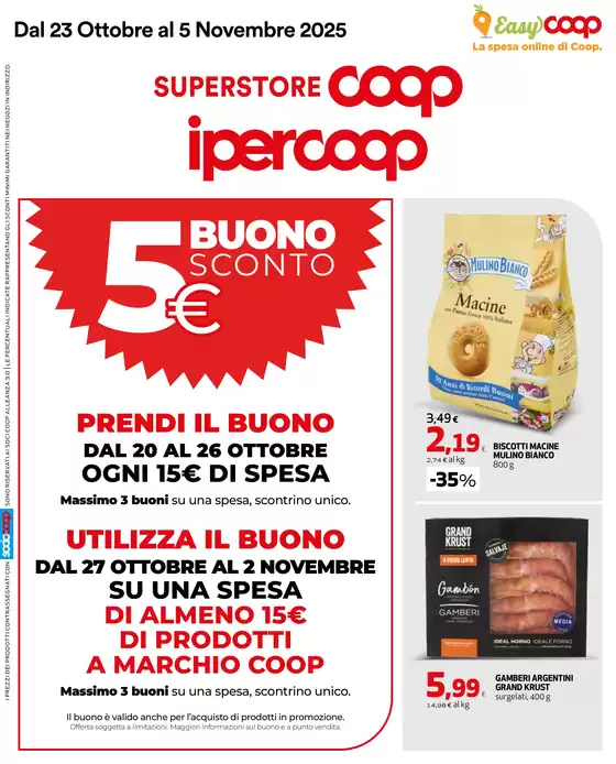 Dal 23 Ottobre al 5 Novembre 2025