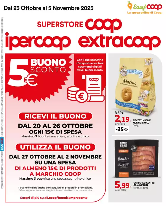 Dal 23 Ottobre al 5 Novembre 2025