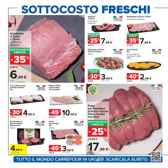 Sottocosto freschi