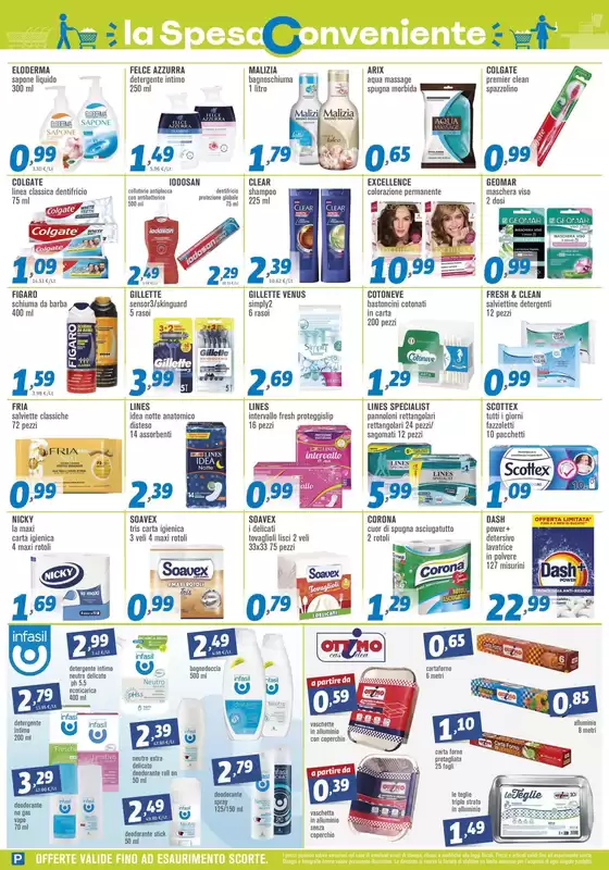 Volantino Supermercato 4P a Velletri | La spesa conveniente | 2025-10-21T00:00:00.000Z - 2025-10-31T00:00:00.000Z