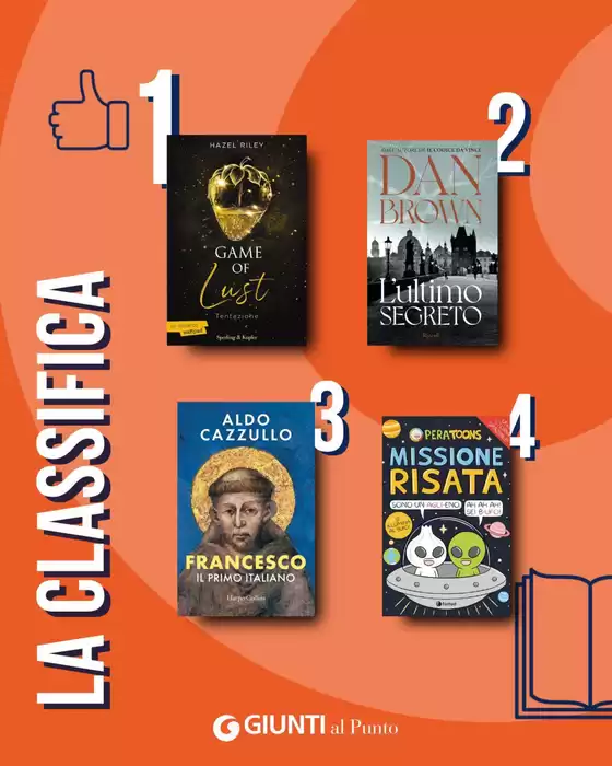 Volantino Giunti al Punto a Pero | La classifica | 2025-10-22T00:00:00.000Z - 2025-10-31T00:00:00.000Z