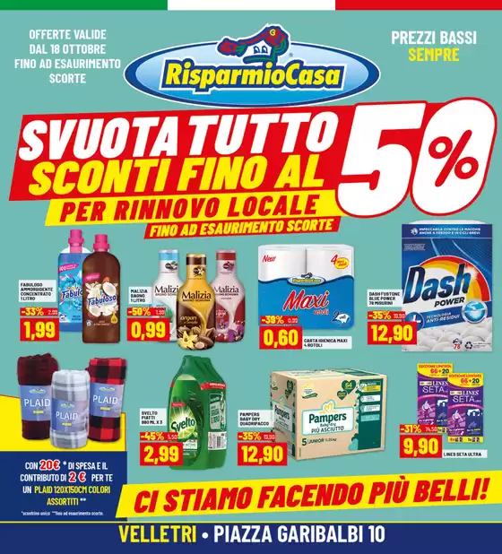 Volantino Risparmio Casa a Domodossola | Svuota tutto | 2025-10-22T00:00:00.000Z - 2025-11-08T00:00:00.000Z