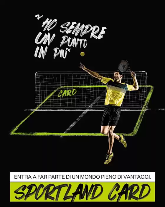 Volantino Sportland | Ho sempre un punto in piu | 2025-10-22T00:00:00.000Z - 2025-10-31T00:00:00.000Z