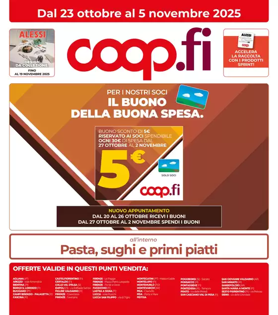 Volantino Coop a Vicenza | Dal 23 ottobre al 5 novembre 2025 | 2025-10-23T00:00:00.000Z - 2025-11-05T00:00:00.000Z