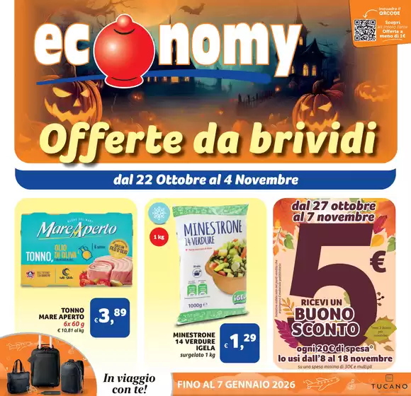 Volantino Economy a Legnaro | Offerte da brividi | 2025-10-22T00:00:00.000Z - 2025-11-04T00:00:00.000Z
