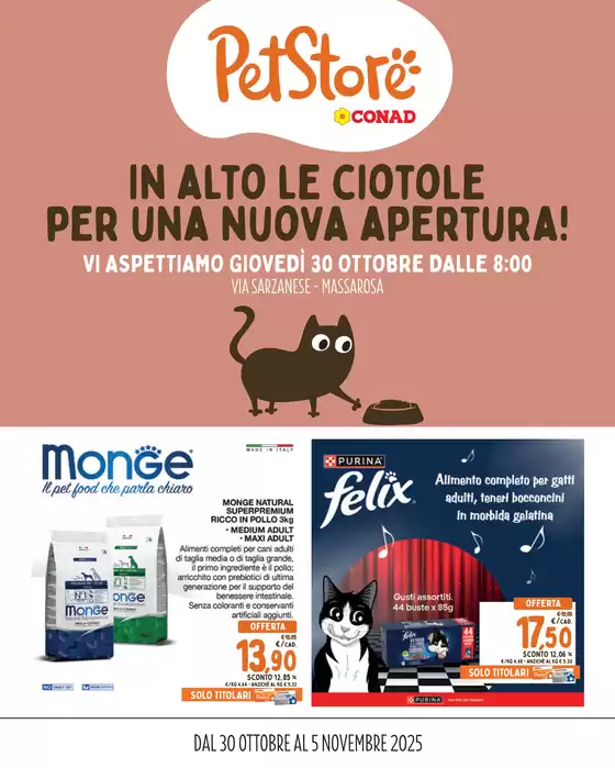 NUOVA APERTURA