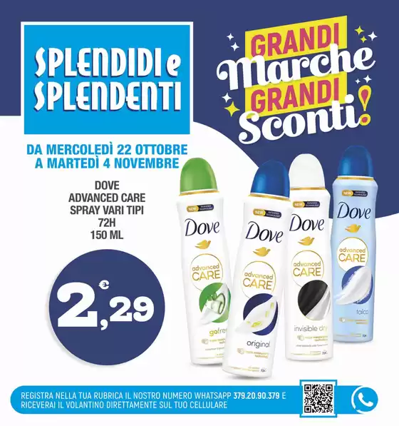 Volantino Splendidi e Splendenti | Grandi marche | 2025-10-22T00:00:00.000Z - 2025-11-04T00:00:00.000Z