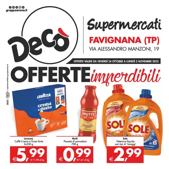Volantino Decò a Legnago | Grandi offerte | 2025-10-24T00:00:00.000Z - 2025-11-03T00:00:00.000Z