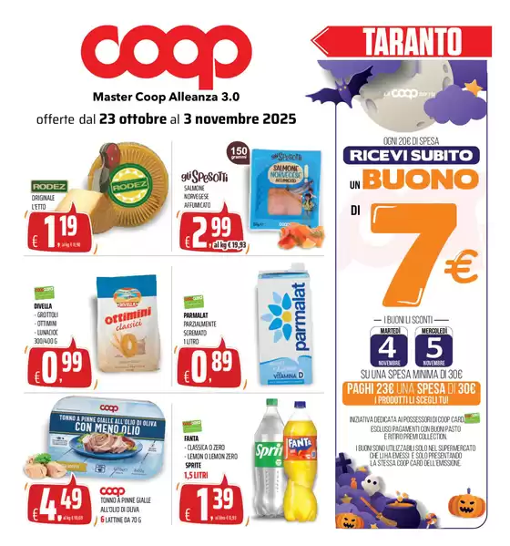 Volantino Coop a Scorrano | offerte dal 23 ottobre al 3 novembre 2025 | 2025-10-23T00:00:00.000Z - 2025-11-03T00:00:00.000Z