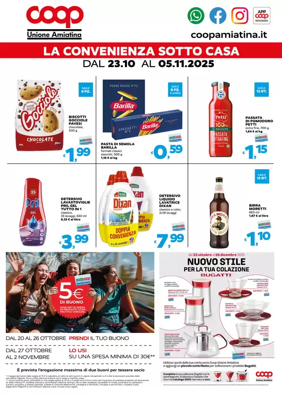 Volantino Coop a Scorrano | LA CONVENIENZA SOTTO CASA | 2025-10-23T00:00:00.000Z - 2025-11-05T00:00:00.000Z