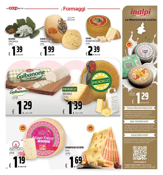 offerte dal 23 ottobre al 5 novembre 2025