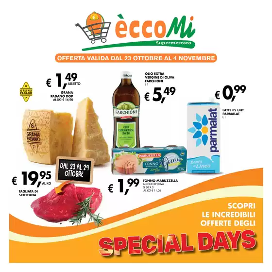 Volantino Eccomi a Limone Piemonte | Eccomi Plus | 2025-10-23T00:00:00.000Z - 2025-11-04T00:00:00.000Z