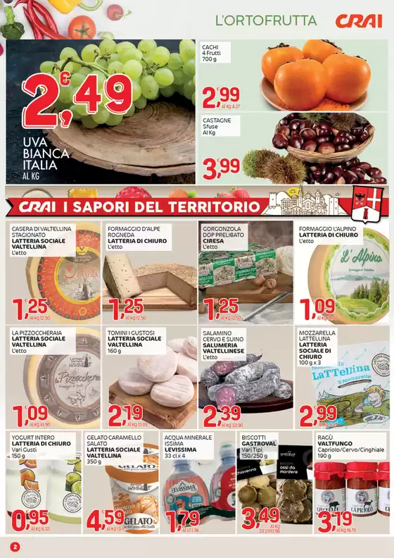 Tanti prodotti al costo