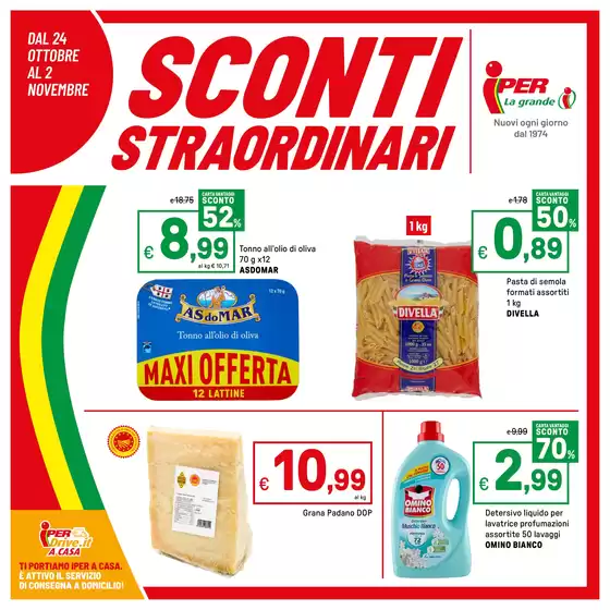 Sconti straordinari