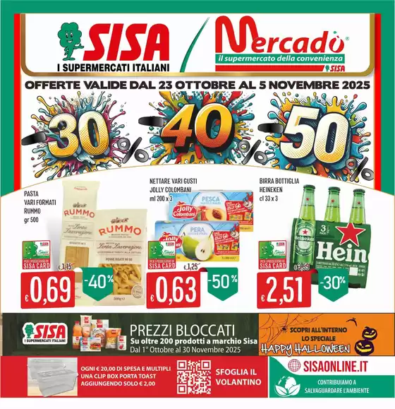 Volantino Mercadò a Celano | Offerte valide dal 23 ottobre al 5 novembre 2025 | 2025-10-23T00:00:00.000Z - 2025-11-05T00:00:00.000Z