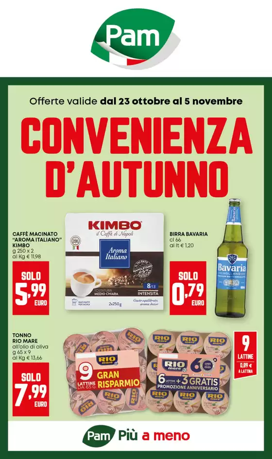 CONVENIENZA D'AUTUNNO