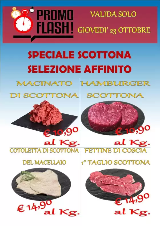 Volantino Supermercato Azzurro | Speciale Scottona | 2025-10-23T00:00:00.000Z - 2025-10-23T00:00:00.000Z