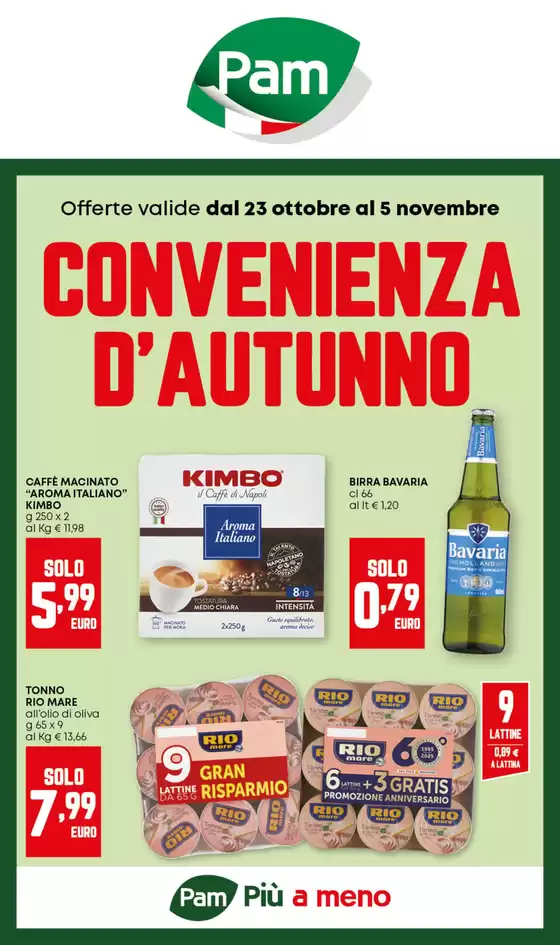 CONVENIENZA D'AUTUNNO