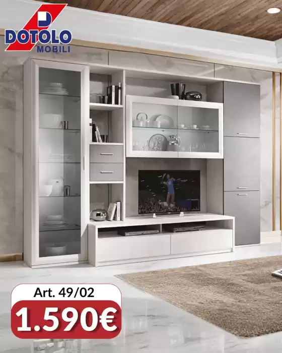 Volantino Dotolo Mobili a Brescia | Offerte  | 2025-10-23T00:00:00.000Z - 2025-10-31T00:00:00.000Z