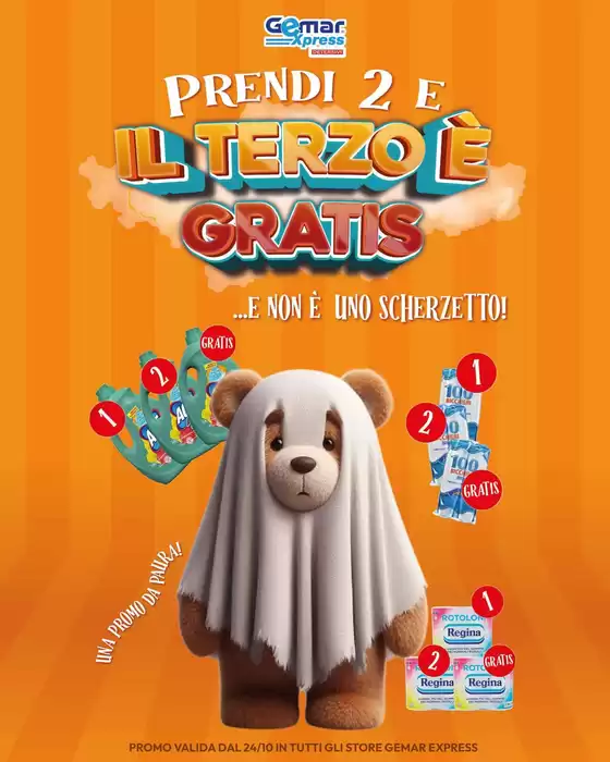 Volantino Gemar Detersivi | Prendi 2 e il terzo e gratis | 2025-10-23T00:00:00.000Z - 2025-10-31T00:00:00.000Z