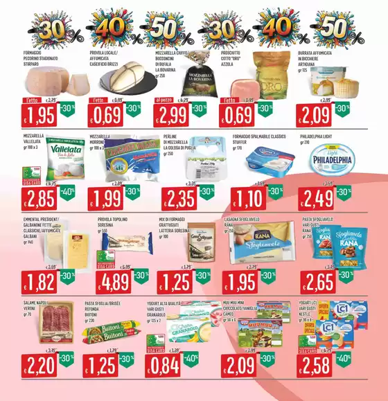 Offerte valide dal 23 ottobre al 5 novembre 2024