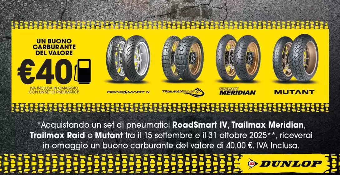 Volantino Trovagomme | Un buono carburante del valore | 2025-10-23T00:00:00.000Z - 2025-10-31T00:00:00.000Z