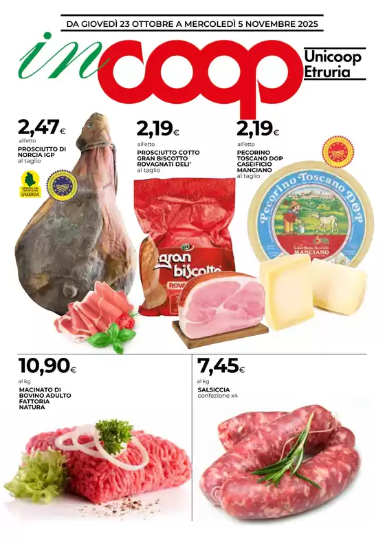 Dal 23 ottobre al 5 novembre 2025