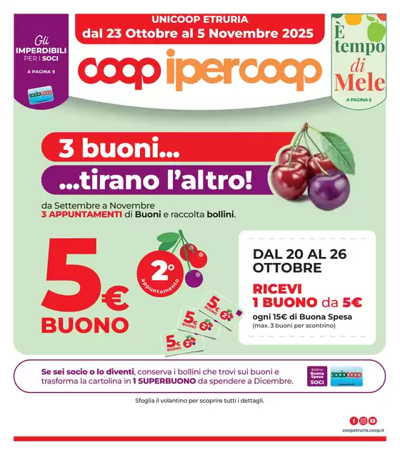dal 23 Ottobre al 5 Novembre 2025