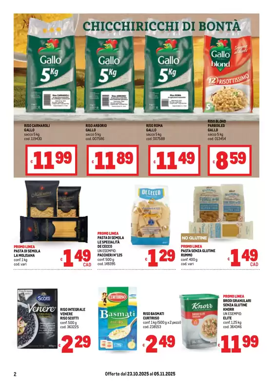 Offerte Menù d'Autunno - Area 4