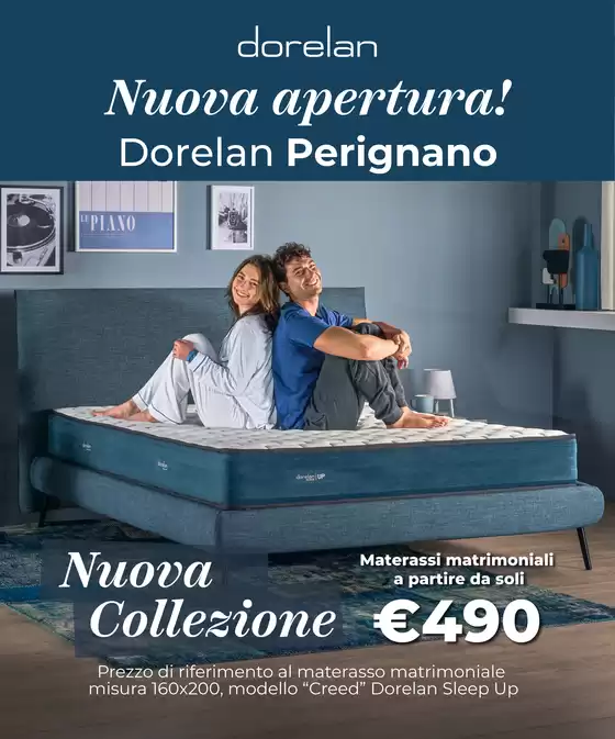 Volantino Dorelan a Roseto Capo Spulico | Nuova Apertura Perignano | 2025-10-25T00:00:00.000Z - 2025-11-22T00:00:00.000Z