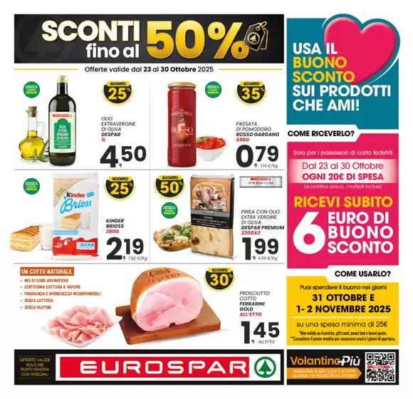 Sconti fino al 50%