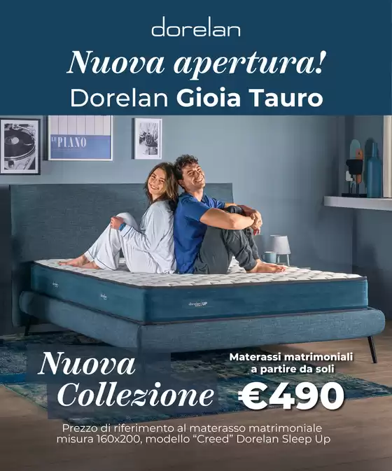 Volantino Dorelan a Roseto Capo Spulico | Nuova Apertura Gioia Tauro | 2025-10-25T00:00:00.000Z - 2025-11-22T00:00:00.000Z