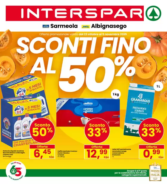 Sconti fino al 50%