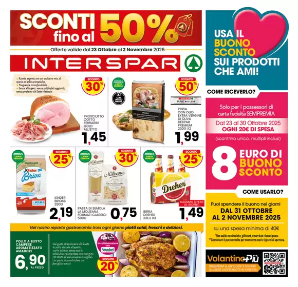 Sconti fino al 50%