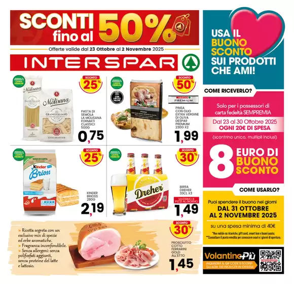 Sconti fino al 50%