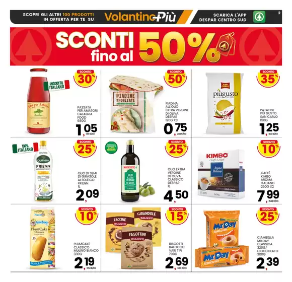 Sconti fino al 50%