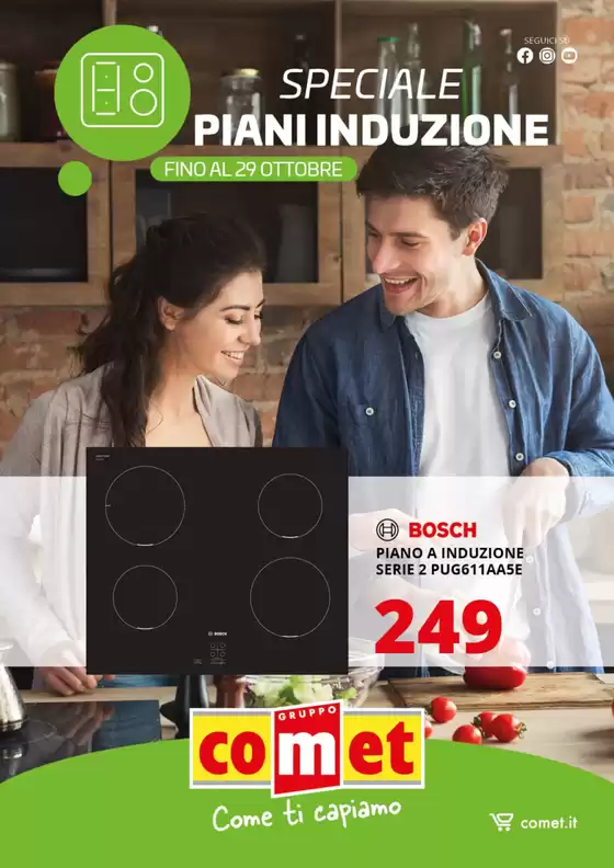 Volantino Comet a Mestre | Speciale Induzione da Comet! | 2025-10-23T00:00:00.000Z - 2025-10-29T00:00:00.000Z