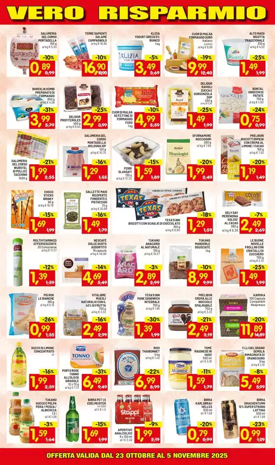 Offerta da brivido